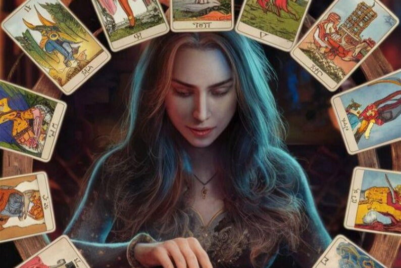 Love Fortune Telling, Special Deck From Turkey Deck of Katina, The Famous Sorceress of Izmir, Katina Tarot, Love a ,Tarot Reading
